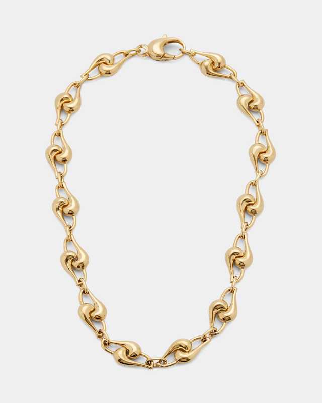 18k Yellow Gold Knot Necklace